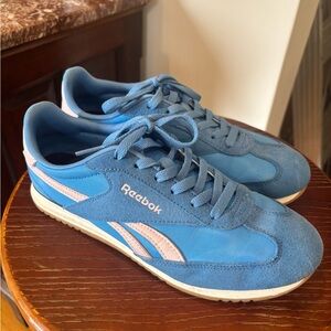 Reebok Women’s Blue and Pink Classic Sneakers